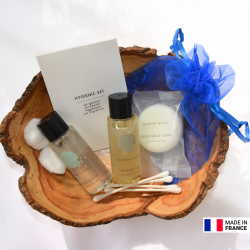 Kit salle de bain Miramar Lot de 5 articles dans un étui en organza